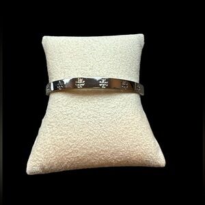 Silver Plated Cross Bracelet, New